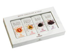 Fruits Défendus.Mini Tablettes aux fruits  Orange sanguine, Sureau, Fruit de la Passion et Mûres. Poids net 162g 